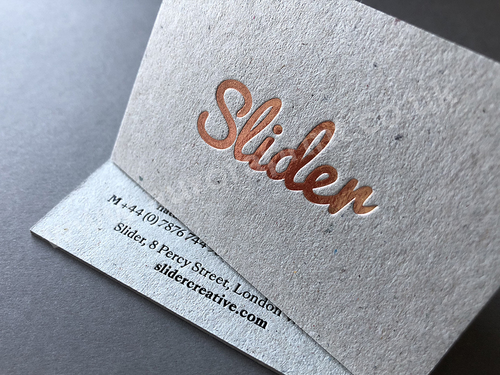 Foil Business Card Printing, Gold, Silver & More Metallics